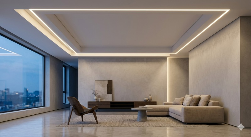 室內吊頂嵌入式燈帶的效果圖.JPG 室內吊頂嵌入式燈帶的效果圖.JPG