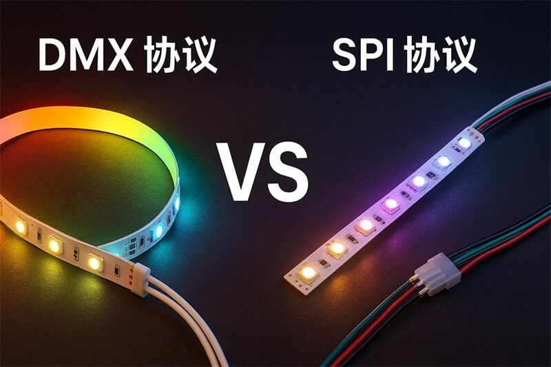 燈帶 DMX 協議 vs SPI 協議 —— 哪個更穩定？實用選型指南