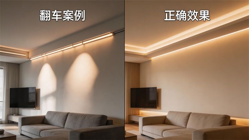 為什么你家燈帶不好看？這些裝修坑一定要避開