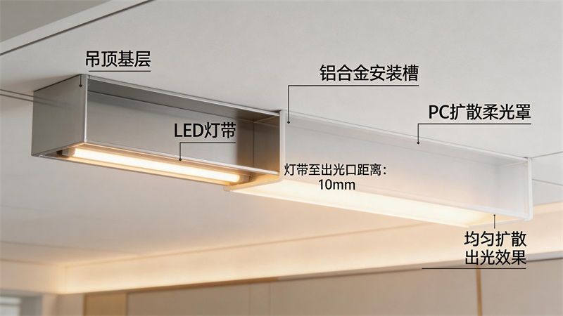 燈帶發(fā)光不均怎么辦：解析混色與光斑問題
