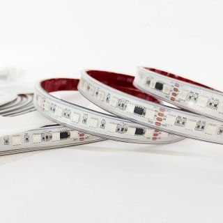 UCS512幻彩燈帶|DMX兼容高性能RGB像素?zé)魲l|60燈每米|5050燈珠|DC24V - 3