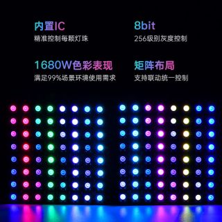 WS2812B全彩像素屏｜8x8數字可控LED顯示模塊｜DC5V低壓驅動 - 6