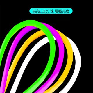 RGB360度全方位發光LED霓虹燈管｜柔性可彎曲，高亮節能，支持工程定制 - 5